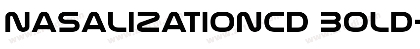 NasalizationCd Bold字体转换
